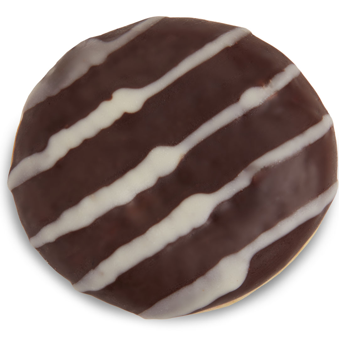 Photo of a single Dunkin' Boston Crème