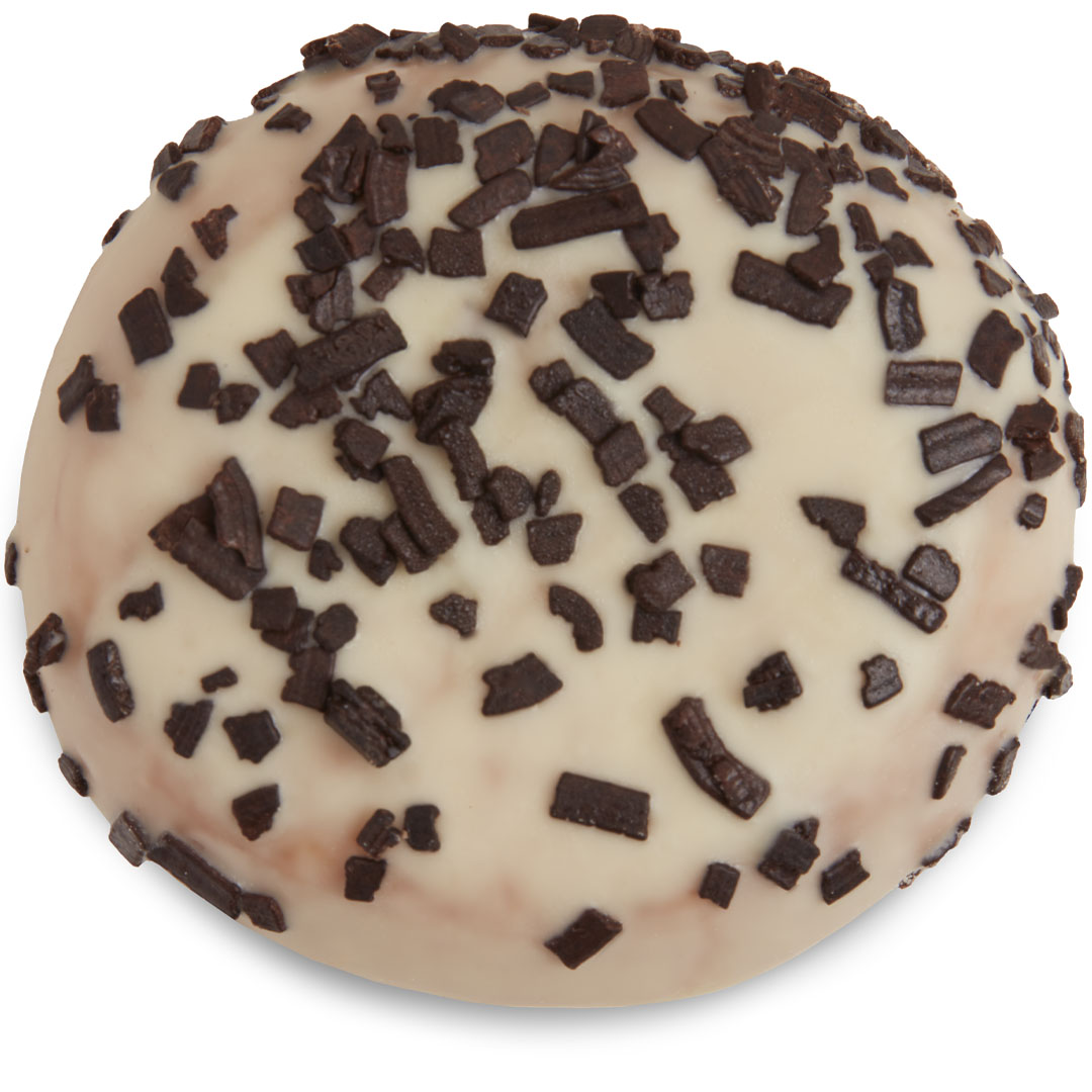 Photo of a single Dunkin' White Forest Kreme